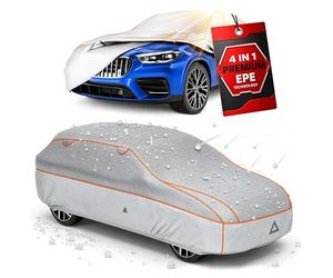 Walser Premium Telo Antigrandine & Calore Auto, Copertura EPE Sun Protect - Riduce la Temperatura Interna, Garage 100% Impermeabile, Protezione Tutto L'Anno Taglia 4