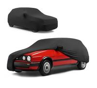 WALSER Telone per auto per interni Indoor Stretch Plus, morbido per uso interno, garage completo lavabile, antipolvere M, nero