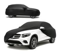 WALSER Telone per auto per interni Indoor Stretch Plus, morbido per uso interno, garage completo lavabile, antipolvere SUV L, nero