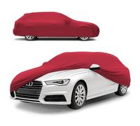 Premium Telo Copriauto da interno Indoor Stretch Plus, Copertura protettiva per uso interno Misura 6 station wagon rosso