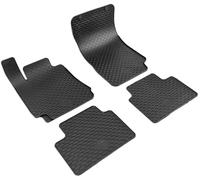 WALSER Tappetini in gomma DirtGuard su misura compatibile con Alfa Romeo Giulia 10/2015-Oggi