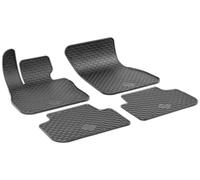 Walser Tappetini in Gomma DirtGuard su Misura Compatibile con BMW 1 (F40)/BMW 2 Gran Coupe (F44) 2019-2024, BMW 1 (F70)/BMW 2 Gran Coupe (F74, F75) 2024-Heute