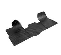 WALSER Tappetini in gomma DirtGuard su misura compatibile con Ford Transit Custom V362 09/2012-Oggi, Ford Transit V363 08/2013-Oggi, 2 posti anteriori