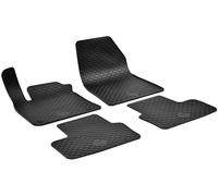 Walser Tappetini in Gomma DirtGuard su Misura Compatibile con Mitsubishi ASX 01/2023-Oggi, Renault Captur II (HF) 01/2020-Oggi, Renault Symbioz 05/2024-Oggi