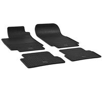 Walser Tappetini in Gomma DirtGuard su Misura Compatibile con Renault Modus/Grand Modus 2004-2012, Clio III/IV 2005-2019, Captur 2013-2019