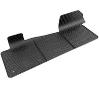 WALSER Tappetini in gomma DirtGuard su misura compatibile con VW Multivan T7 08/2021-Oggi