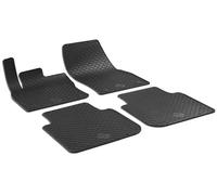 Walser Tappetini in Gomma DirtGuard su Misura Compatibile con VW Tiguan Allspace 03/2017-Oggi, Skoda Kodiaq 10/2016-Oggi