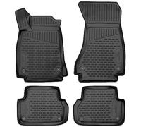 Tappetini in gomma per auto su misura XTR per Audi A4, 05/2015-2024, A4 Avant, 08/2015-2024, A4 Allroad, 01/2016-Oggi