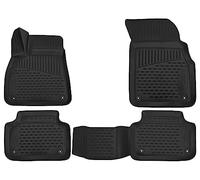 Walser Tappetini in Gomma per Auto XTR su Misura Compatibile con Audi Q7 (4MB, 4MG) 2015 - Oggi, Tappetini Auto Antiscivolo, Protezione vano Piedi