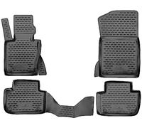 Walser Tappetini in Gomma per Auto XTR su Misura Compatibile con BMW X3 (E83), 2003-2011, Tappetini Auto Antiscivolo, Protezione vano Piedi