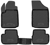 WALSER Tappetini in gomma per auto XTR su misura compatibile con Citroen C3 1 02/2002 - 2009
