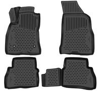 WALSER Tappetini in gomma per auto XTR su misura compatibile con Fiat Doblo Combi (263) 11/2009-Oggi