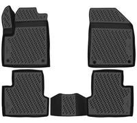 WALSER Tappetini in gomma per auto XTR su misura compatibile con Jeep Cherokee (KL) 06/2013-2023