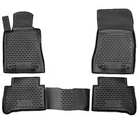 Walser Tappetini in Gomma per Auto XTR su Misura Compatibile con Mercedes-Benz Classe E (W211), 2002-2009, Tappetini Auto Antiscivolo