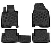 WALSER Tappetini in gomma per auto XTR su misura compatibile con Nissan Qashqai +2 I 12/2006-04/2014, tappeti auto antiscivolo