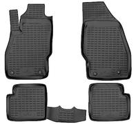 Walser Tappetini in Gomma per Auto XTR su Misura Compatibile con Opel Corsa D, 2006-2014, Tappetini Auto Antiscivolo, Protezione vano Piedi