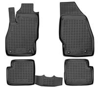 Walser Tappetini in Gomma per Auto XTR su Misura Compatibile con Opel Corsa E 2014-2019, Tappetini Auto Antiscivolo, Protezione vano Piedi