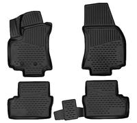 WALSER Tappetini in gomma per auto XTR su misura compatibile con Opel Zafira A (T98) 04/1999-Facelift 2003, tappeti auto antiscivolo