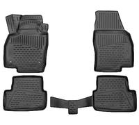 WALSER Tappetini in gomma per auto XTR su misura compatibile con Seat Arona (KJ7) 2017 - Oggi, Tappetini auto antiscivolo, protezione vano piedi