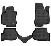 Walser Tappetini in Gomma per Auto XTR su Misura Compatibile con VW Golf 5, 2003-2009, Golf 5 Variant 2007-2009, 5 Porte