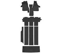 WALSER Tappetini in gomma per auto XTR su misura compatibile con VW Multivan T5 04/2003-08/2015, VW Multivan T6 04/2015-2019