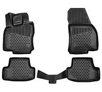 Walser Tappetini in Gomma per Auto XTR su Misura Compatibile con VW T -ROC, 2017 - Oggi, Tappetini Auto Antiscivolo, Protezione vano Piedi