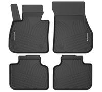 WALSER tappetini premium per auto compatibili con BMW X1 (F48) 11/2014-Oggi, X2 (F39) 11/2017-Oggi, tappetini in gomma per auto 100% su misura - made in EU, robusti tappetini per auto