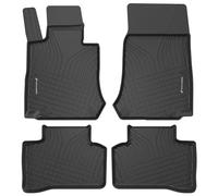 WALSER tappetini premium per auto compatibili con Mercedes-Benz GLC (X253) 2015-2022, GLC Coupe (C253) 2016-2023, tappetini in gomma per auto 100% su misura - made in EU, robusti tappetini per auto