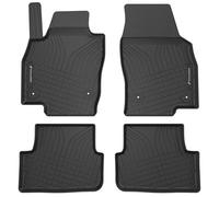 Walser tappetini Premium per Auto compatibili con Seat Arona/Seat Ibiza V/VW Polo VI 2017-Oggi, Skoda Fabia IV/VW Taigo 09/2021-Oggi, tappetini in Gomma per Auto 100% su Misura - Made in EU