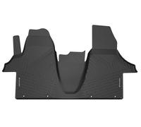 Walser tappetini Premium per Auto compatibili con VW Multivan T6.1 2019-2024, tappetini in Gomma per Auto 100% su Misura - Made in EU, robusti tappetini per Auto