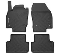 Walser tappetini Premium per Auto compatibili con VW T-Cross (C11, D31) 31/2018-Oggi, tappetini in Gomma per Auto 100% su Misura - Made in EU, robusti tappetini per Auto