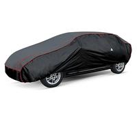 WALSER Telo Copriauto antigrandine, copertura per auto antigrandine, telone protettivo idrorepellente Pro, telo copriauto traspirante Misura 1 - antracite-nero