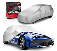 Telo Copriauto All Weather, telone per auto completo Misura 3 Auto argento