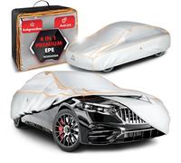 WALSER Telo di protezione contro la grandine per auto, telo di protezione contro la grandine per auto in EPE con protezione UV, copertura per garage 100% impermeabile, misura 2