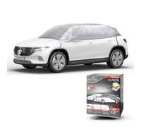 WALSER Telone per auto All Weather, 100% telone per auto resistente alle intemperie, Copertura veicolo mezzo garage Misura 2 Veicolo argento