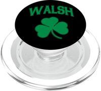 Walsh Family Cognome Irish Shamrock St Patricks Day Heritage PopSockets PopGrip per MagSafe