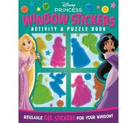 Walt Disney Disney Princess: Window Stickers Activity & Puzzle Book (Tascabile)