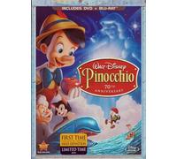 Walt Disney Pinocchio 70th Anniversary Platinum Edition (includes DVD + Blu-Ray)