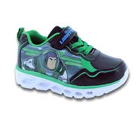 WALT DISNEY Scarpa Sport con LUCI, Bambini, Black, 29 EU