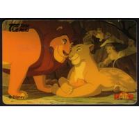 Walt Disney's Il Re Leone TeleAsia Set Di 4 (NO Cartella) Carta Telefonica