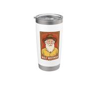 Walt Whitman Bicchiere termico in acciaio inox doppia parete