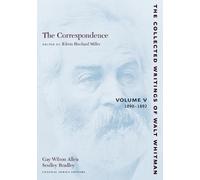 Walt Whitman The Correspondence: Volume V (Tascabile)