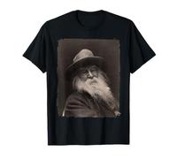 Walt Whitman, The Great American Poet Maglietta