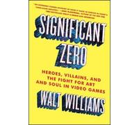 Walt Williams Significant Zero (Tascabile)