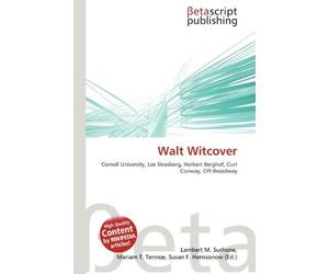 Walt Witcover: Cornell University, Lee Strasberg, Herbert Berghof, Curt Conway, Off-Broadway