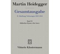 Walter Biemel Martin Heidegger, Gesamtausgabe (Copertina rigida)