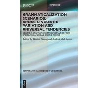 Walter Bisang Grammaticalization Scenarios from Africa, the A (Copertina rigida)
