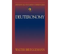 Walter Brueggemann Deuteronomy (Tascabile) Abingdon Old Testament Commentaries