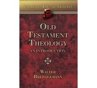 Walter Brueggemann Old Testament Theology (Tascabile)