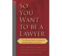 Walter C. Jones Lisa Fairchild Jones Timothy B. So You Want to be a (Tascabile)